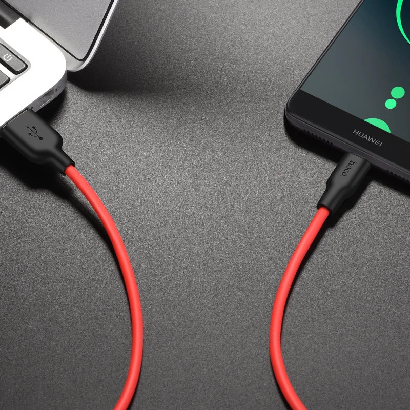 HOCO X21Plus, 28 шт./лот,, 1 м, мягкий силиконовый usb-кабель для iPhone, кабель типа C, микрокабель для samsung USB-C, провод для зарядки
