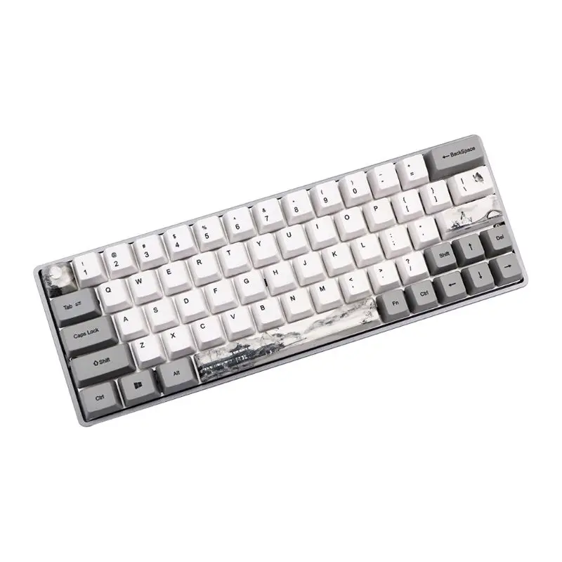 Ink Dye-Sublimation Mechanical Keyboard Cute Keycaps PBT OEM Profile Keycap For GH60 GK61 GK64 Keyboard Ink Dye-Sublimation Mechanical Keyboard Cute Keycaps PBT OEM Profile Keycap For GH60 GK61 GK64 Keyboard