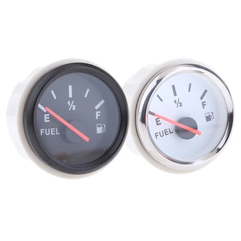 

2 Pieces 52mm Boat Electrical Pointer Fuel Oil Level Gauge Meter 0-190 ohms