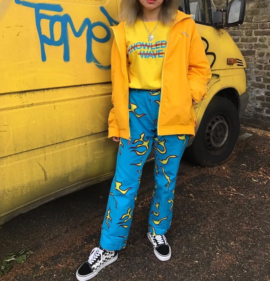 Golf Wang Flame Trousers Light Blue 