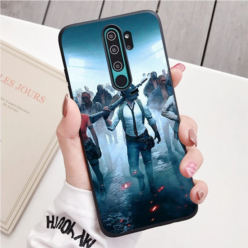 PUBG Game Silicone Ốp Lưng Điện Thoại Redmi Note 9 8 7 Pro S 8T 7A Bao