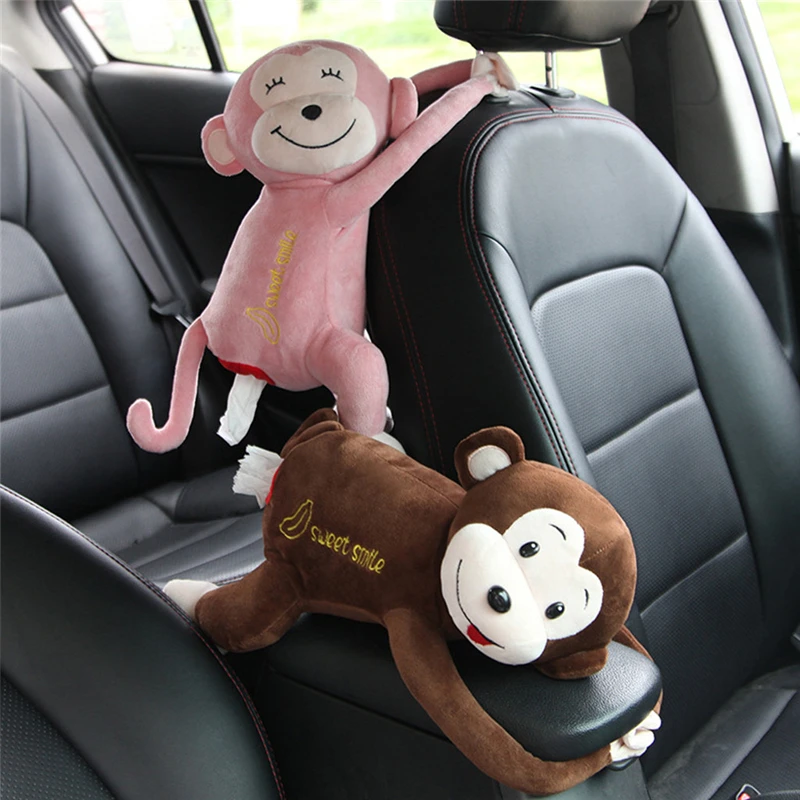 Creative Cartoon Paper Napkin Tissue Box Animal Tissue Napkin Paper Box Durable Practical  Convenient Household Items