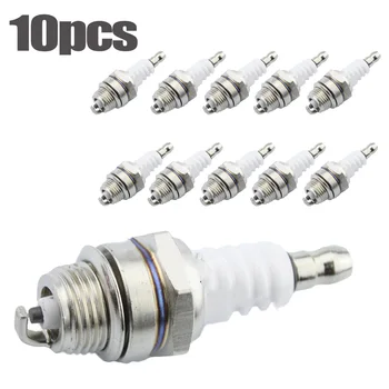 

10xSpark Plug L7T For Stihl Hedge Trimmer Blower ATV 33cc-49cc 2-Stroke Engines Home Garden Supplies