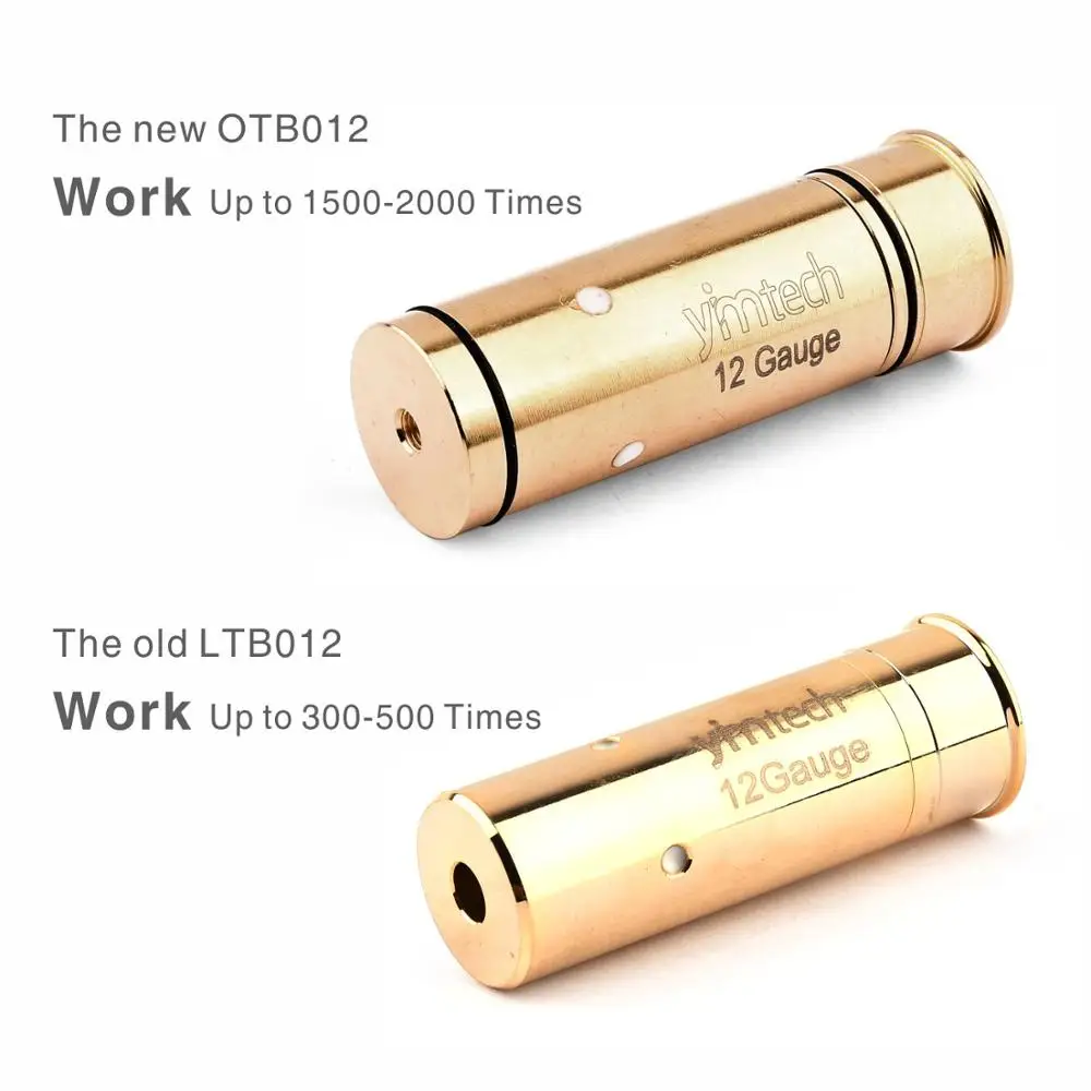 12Gauge laser bullet cartridge shotgun cartridges laser ammo, training bullet for dry fire training & shooting simulation dry fire laser trainer