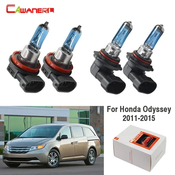 

Cawanerl 4 Pieces 100W 9005 & H11 Car Light Halogen Headlight High Low Beam 12V High Power For Honda Odyssey 3.5L 2011-2015