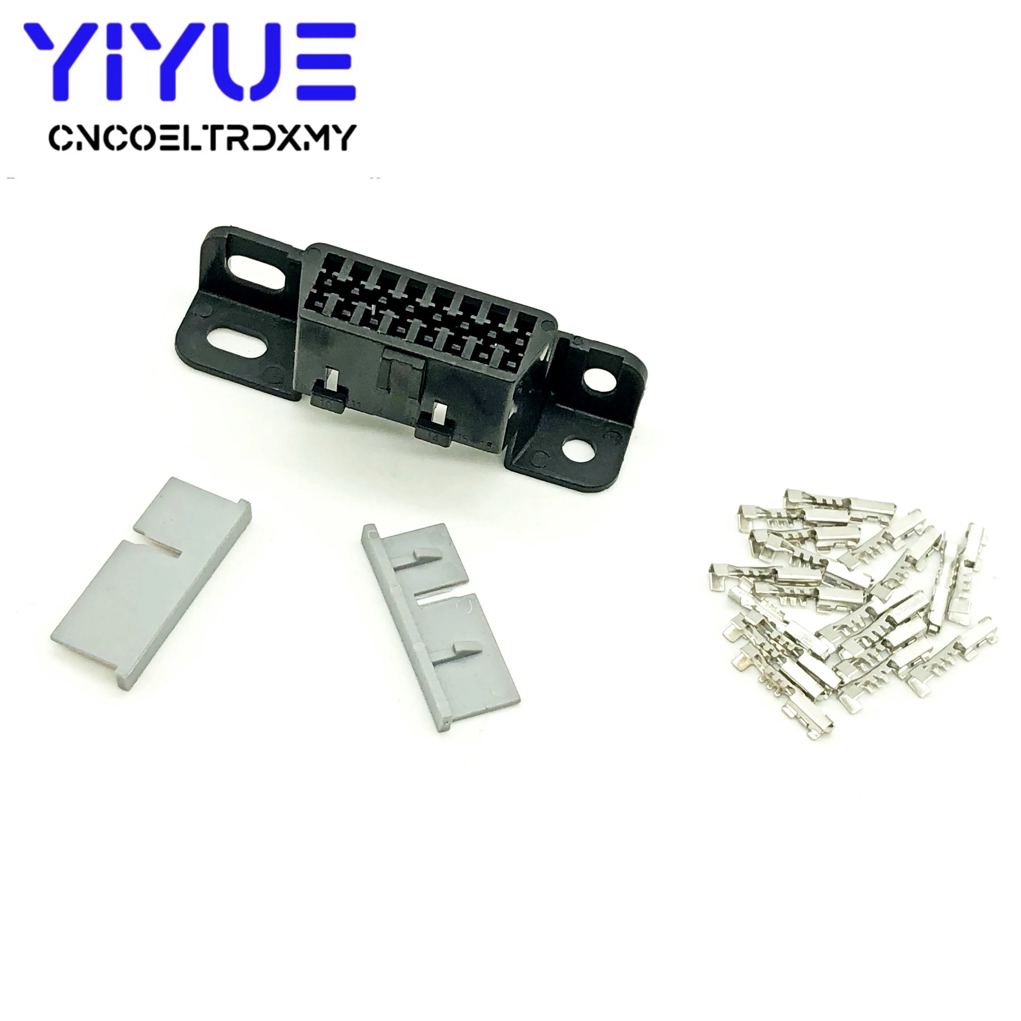 OBD2 16Pin Female Connector Obd 2 Adapter Diagnostic Interface Obd Ii Female Wire Sockets