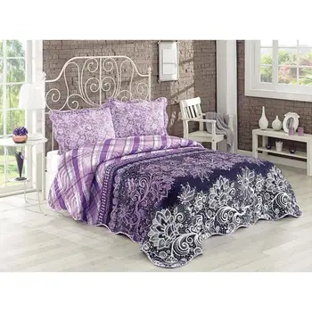 

Vinaldi Double Personality Duvet cover set Ruching Lilac