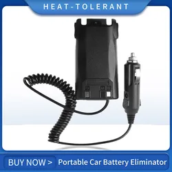 Walkie talkie chargeur de voiture, éliminateur de batterie, Radio, UV 82, UV82, UV 82L, UV 8D, UV 89 