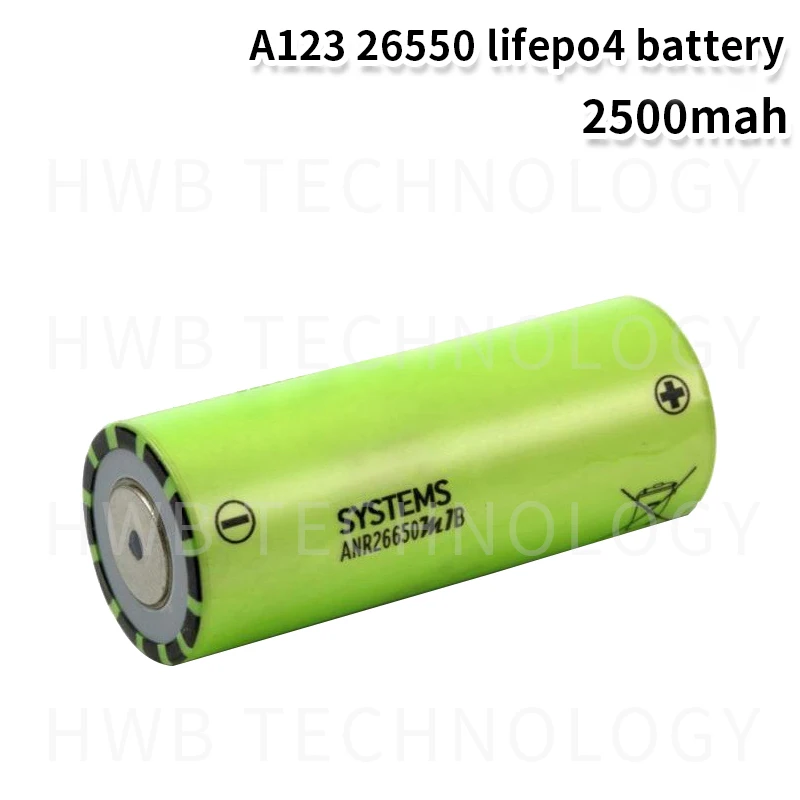 Аккумулятор 26650 lifepo4 3 2 в 2500 мАч 70A (30C) аккумуляторные элементы для автомобиля