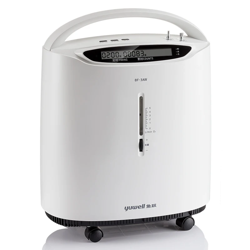  Yuwell 8F-3AW Portable Oxygen Concentrator Medical 3L Intelligent Alarm Oxygen Generator Medical Ho