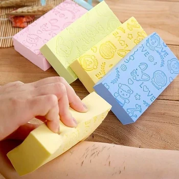 

1PCS Rubbing Artifact Mud Ash Sponge Soft Bath Rub Take Sponge Cuozao Artifact Nothing Smell Cognitive Floating Toy