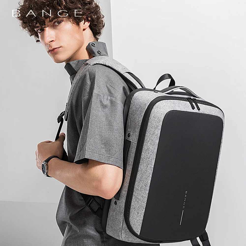 

Class Song New Style Fashion Men Business Backpack Travel Outdoor Business Trip Backpack Waterproof College Student School Bag