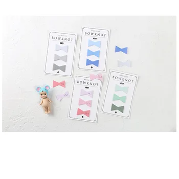

24 pcs/Lot Cute Bowknot sticky note and memo pad Book marker Removable Post sticker Stationery Office School supplies F6812
