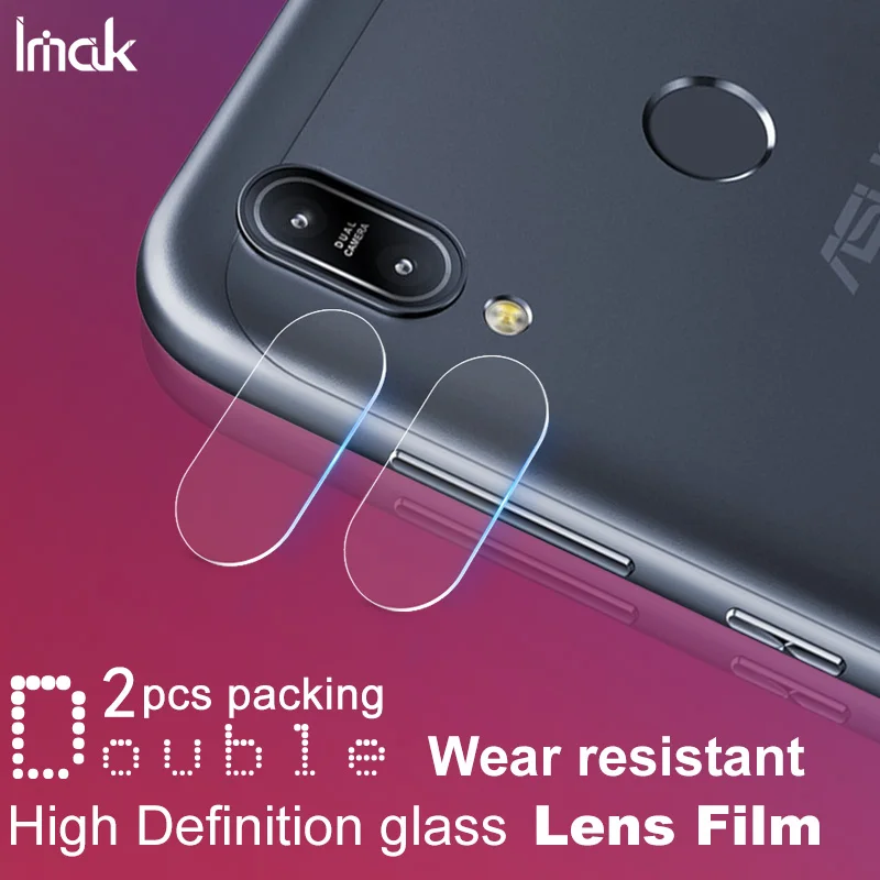 Пленка для объектива Asus Zenfone 5 5Z 6 Max Pro M1 M2 ZB601KL ZB602KL ZB631KL ZB633KL ZS630KL ZE620KL ZS620KL Imak стекло