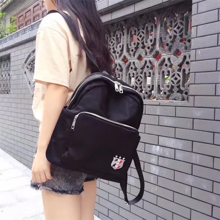 

2019 New Style Backpack Korean-style Casual Backpack Both Sides Can Put Glass Universal School Bag Versatile WOMEN'S Bag