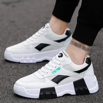 

2019 Autumn Men Casual Work Shoes Brand Mesh Comfortable Breathable Outdoor Sneakers Male Walking Shoes Zapatos Hombre Sapatos