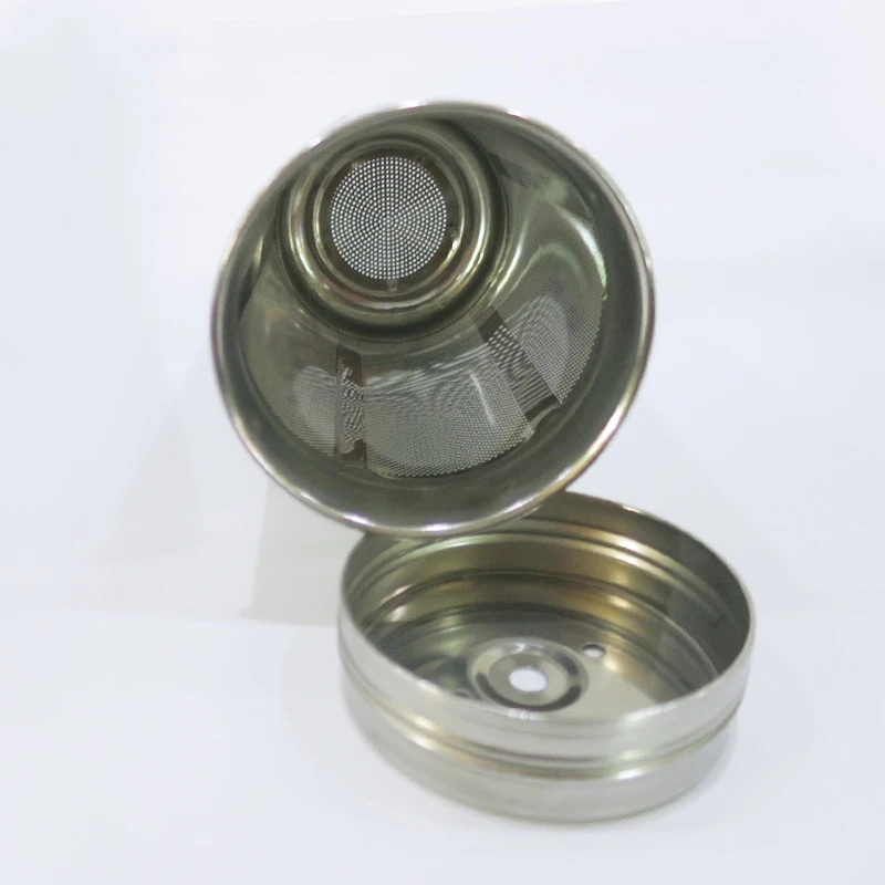 

Tea Infuser Basket Reusable Fine Mesh Tea Strainer Lid Tea And Coffee Filters Stainless Steel