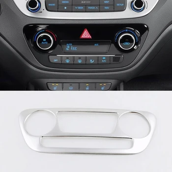 

Interior A/C Panel Mouldings Stainless Steel 1pcs for Solaris 2018-2020