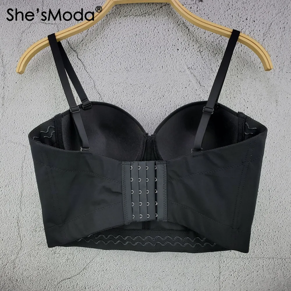 china wholesale 2020 new hand made bead bustier crop top (13)