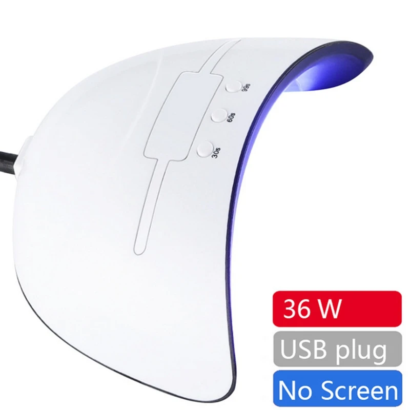 No Screen SUNX5 MAX 120 Вт Светодиодная УФ-лампа для ногтей с 45 светодиодный s для всех гелей-лаков, светильник от солнца, лампа для маникюра, Сушилка для ногтей, сушка, умный ЖК-дисплей - Цвет: No Screen
