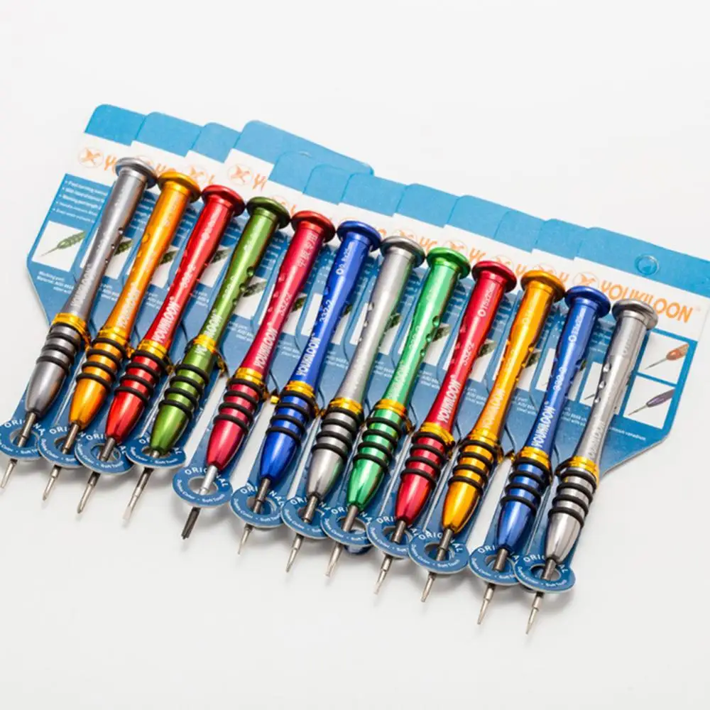 

Precise Screwdriver Set, 12Pcs Cr-V Magnetic Screwdriver Repair Tool Torx Phillips Slotted for Phone PC Tablets