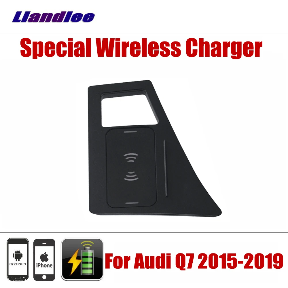 Liandlee Car Wireless Charger Station For Audi Q7 2015 2019 Charger
