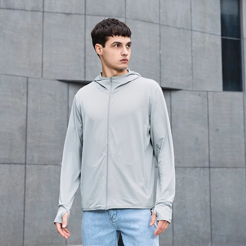 Cycling Jacket Summer Knitted Long-Sleeved Ice Silk Sunscreen Quick-Drying Sun Protection Clothing