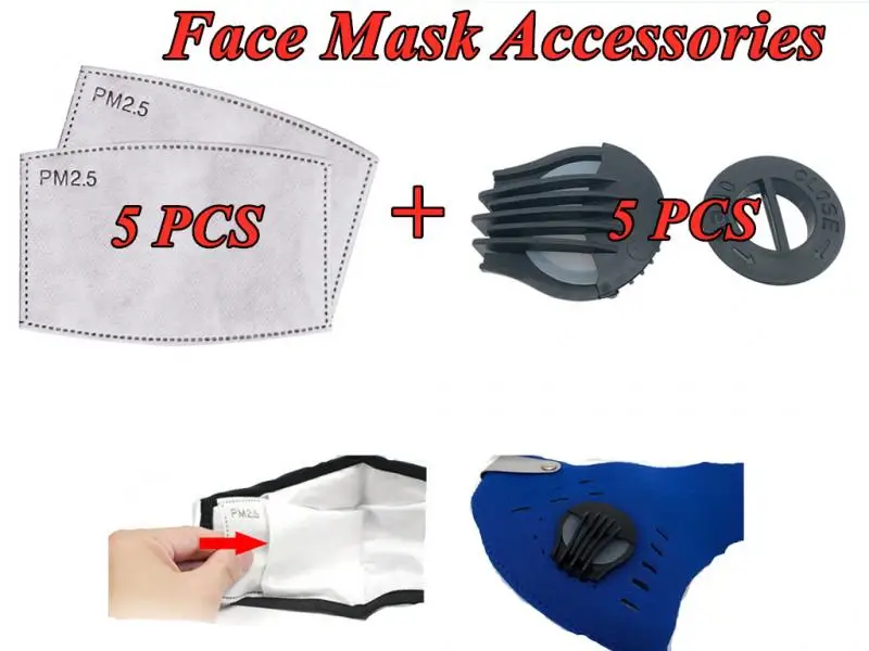 

Mask Fliter Face Masks Filter Activated Carbon Breathing Filters Pm2.5 Cycling Mask Accessories Filters Air Valve Filter Masks