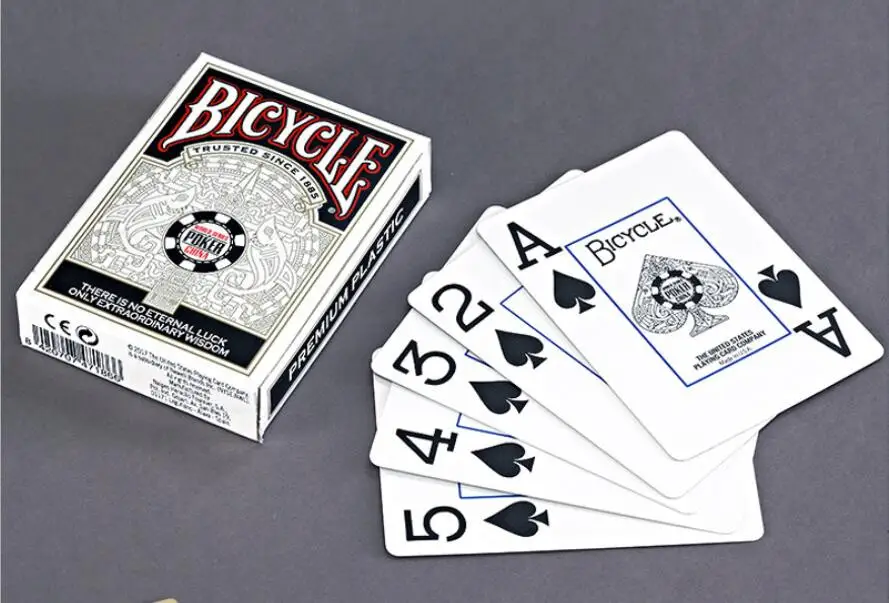 Велосипед WSOP пластиковые водонепроницаемые игральные карты Волшебная категория покерные карты для профессионального волшебника коллекционные карты