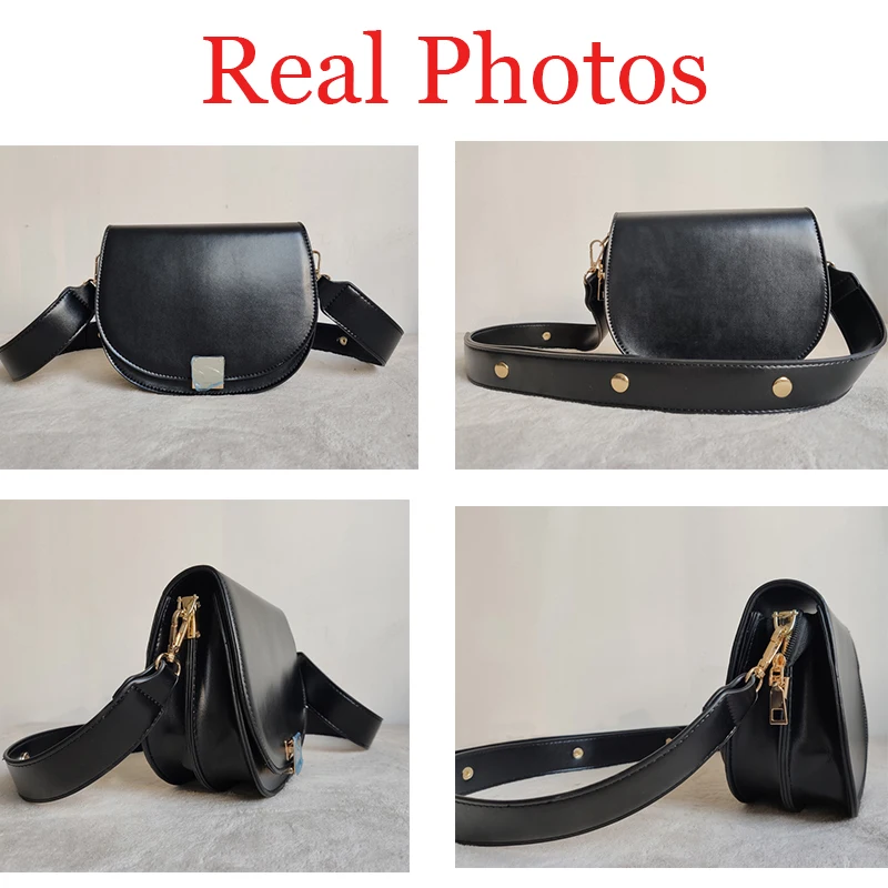  Mododiino Vintage Crossbody Bags For Women 2019 Female Small Saddle Bag Leather Shoulder Bag Luxury - 33027332126