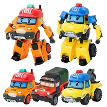 Южная Корея милый город трансформер персонаж Марк баки трансформация Аниме Робот Детская игрушка