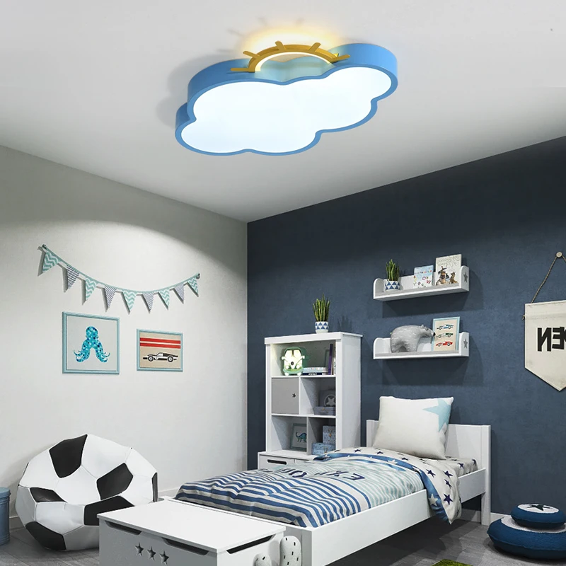 

Modern LED Ceiling light for Living room bedroom Pink Blue Cartoon Cloud Ceiling Lamp for boys girls baby room Children lamp