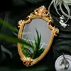 Vintage Mirror Exquisite Makeup Mirror Bathroom Wall Hanging Mirror Gifts For Woman Lady Decorative Mirror Home Decor Supplies ► Photo 3/6