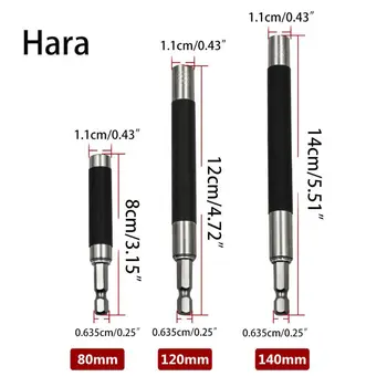 

80mm120mm140mm Telescopic Connecting Adapter Hexagonal Screw Handle Joint Sleeve D5BD