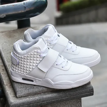 

sneakers men shoes casual air cushion sport shock basketball fashion high top skechers autumn trend brand new 2020 man hip hop