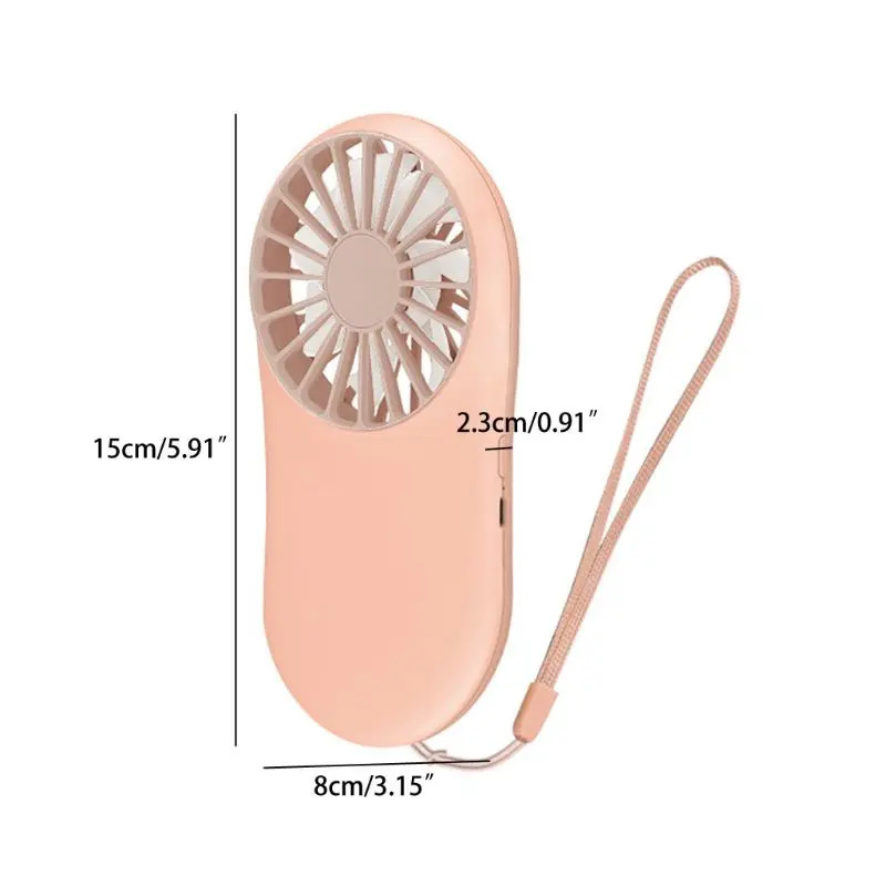 MEXI мини портативный карманный вентилятор перезаряжаемый USB холодный воздух ручной путешествия охлаждения DC на открытом воздухе