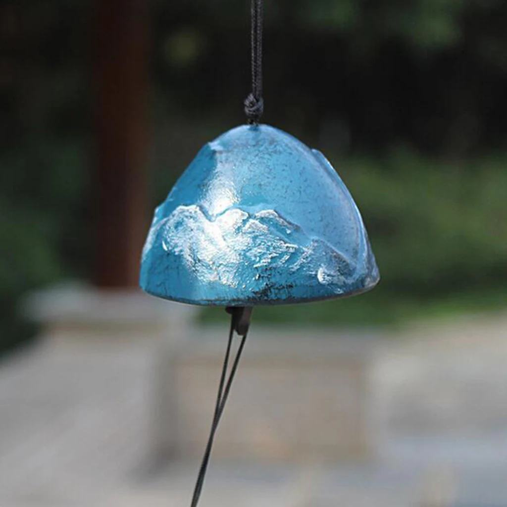 Wind Bell Japanese Cast Iron Windchime Temple Bell Home Ideal Gift