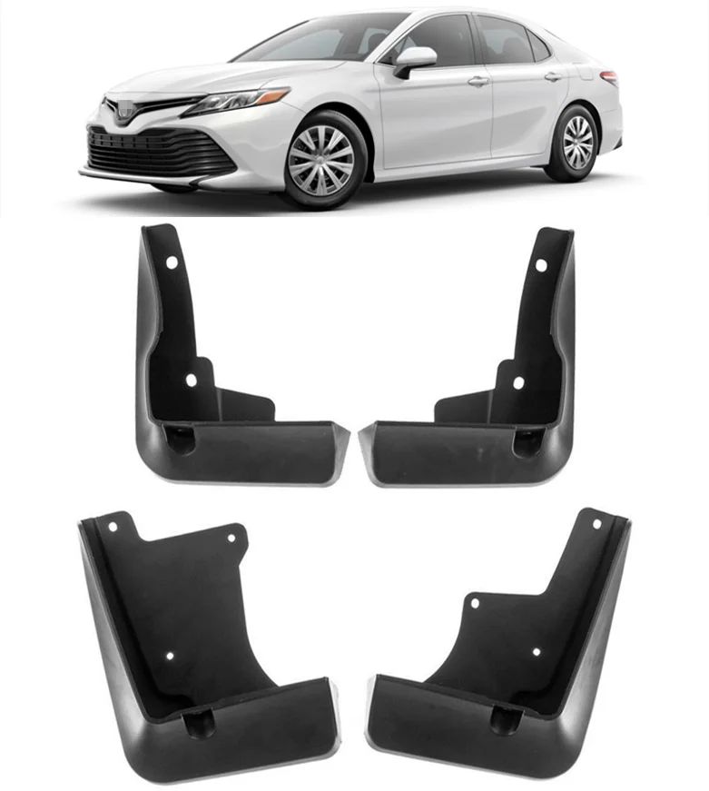 

4pcs/set OEM Sport Splash Mud Flaps Guards PU06003180TP For 2018-2019 TOYOTA Camry LE XLE Mud Flaps Splash Guards Fender