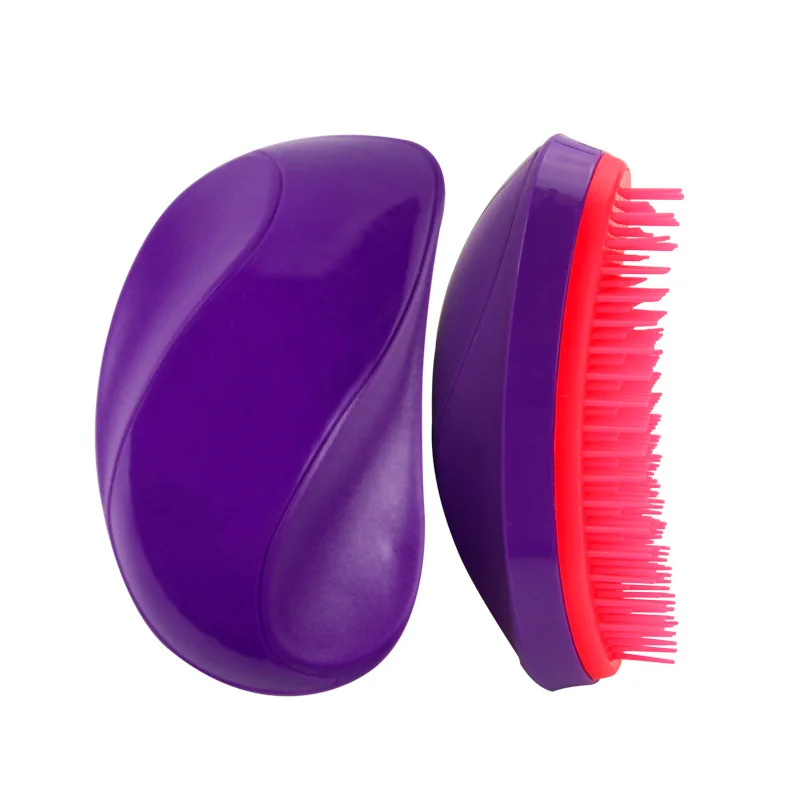 

Comb Manufacturers Wholesale Anti-Knot Tangle Teezer Anti-static Hairdressing Comb Plastic Comb Customizable Logo
