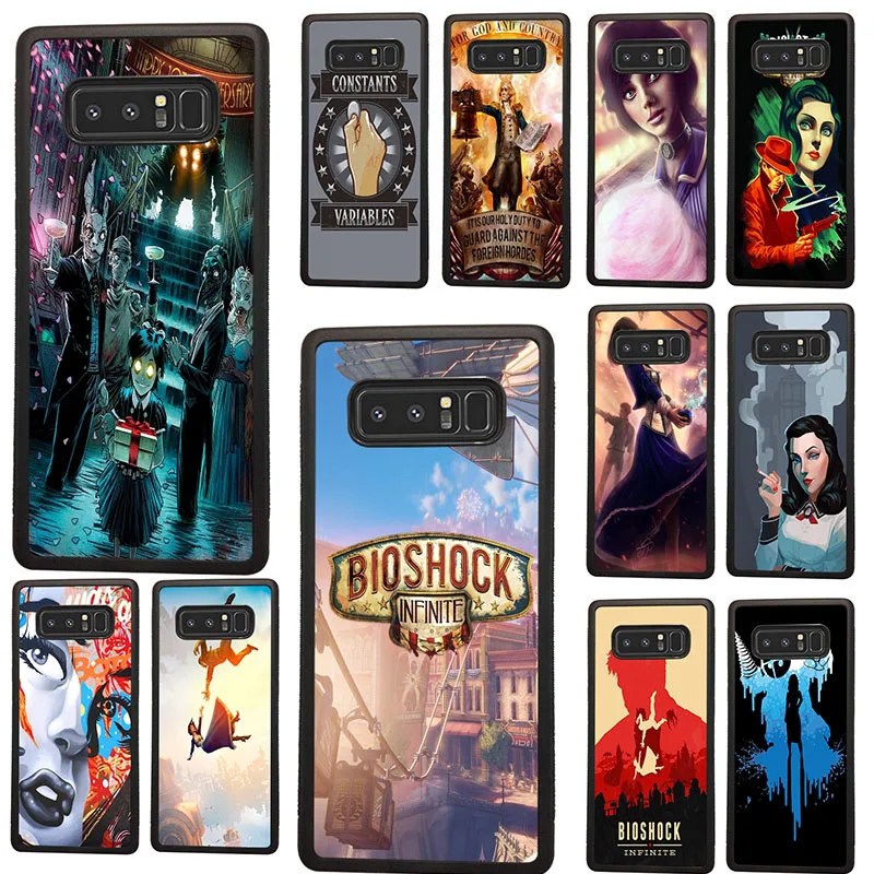 BioShock Infinite Hard PC TPU мобильный телефон чехол для Samsung Galaxy Note 8 9 10 20 S6 S7 S8 S10 S10E S20 Plus Pro
