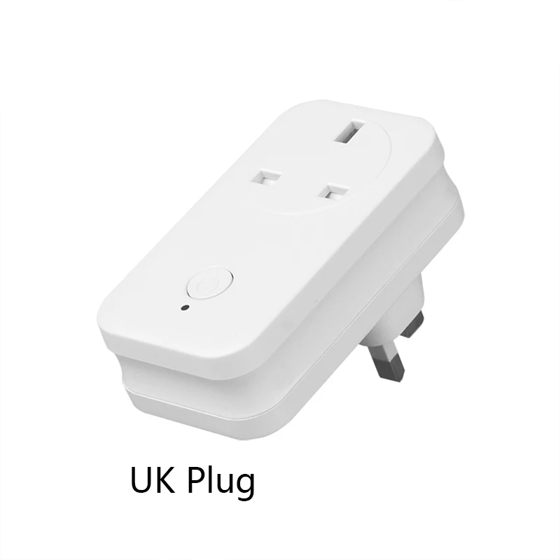 Zigbee 3,0 переключатель беспроводной разъем Smart Life APP дистанционное управление EU AU US UK розетка для Tuya Phone App Поддержка Android IOS - Комплект: UK plug