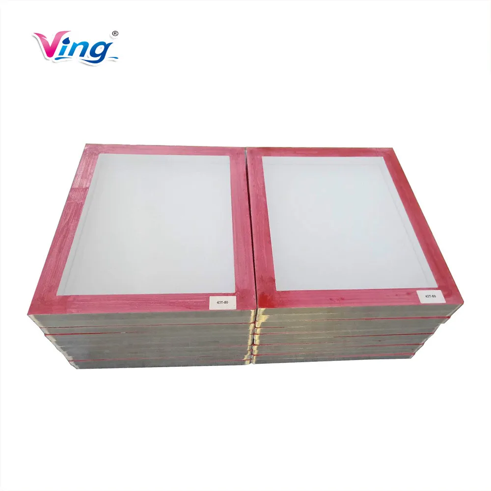 20x24 aluminum screen printing frames with 081 mesh