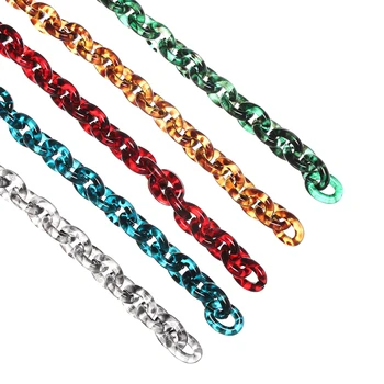

1PC DIY Shoulder Bag Straps Fashion Colorful Detachable Acrylic Fish Bone Chain Replacement Strap Shoulder Bags Accessories