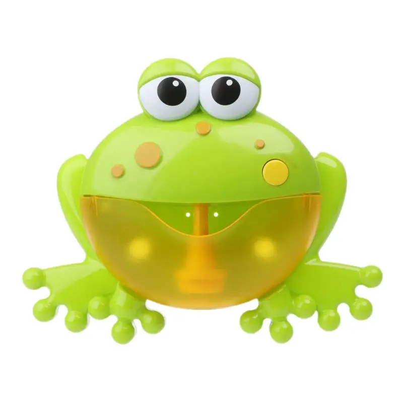 bubble frog bath toy