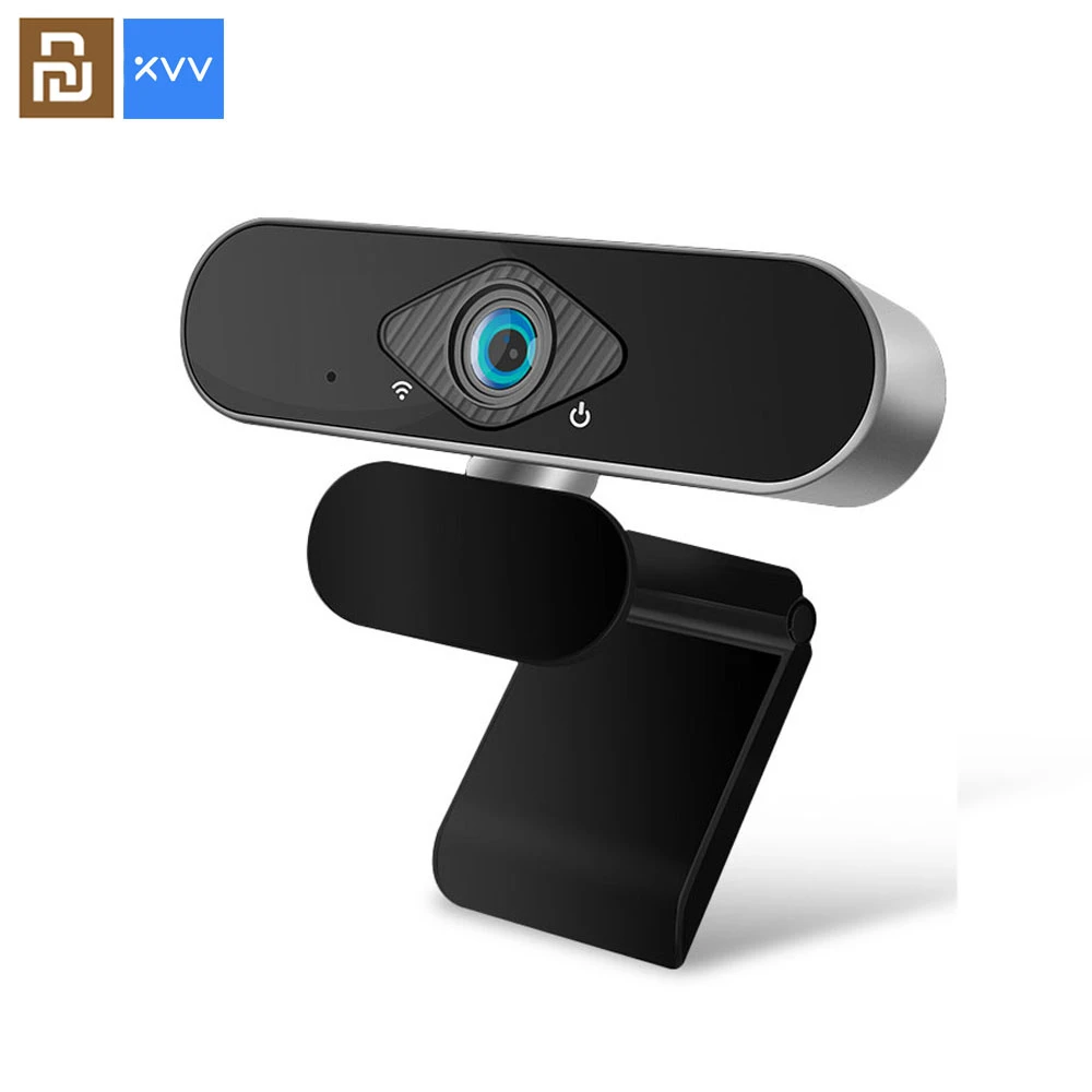 Youpin Xiaovv 1080P USB Webcam Camera Ultra Wide Angle Auto Focus with Built-in Microphone For Laptop PC Online Teaching