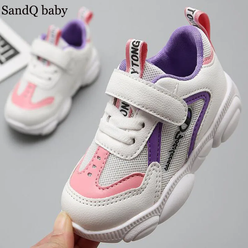 

Kids Trainers Girls Sneakers Boys Shoes Tennis Shoes Casual Flexible Fashion Spring Summer Toddler Running Shoes Sport SandQ New