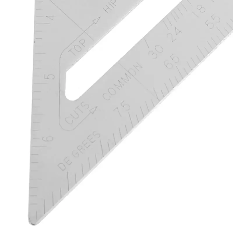 Измерительная линейка для плотника треугольный транспортир 7 дюймов|measure ruler|square