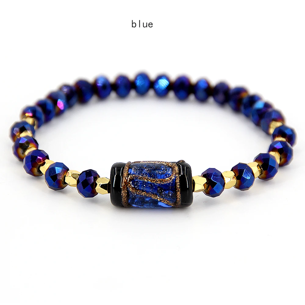 bracelets for women Twinkle Shiny crystal cuentas para pulseras de cristal joyeria mujer Adjustable Quicksand Tangent polygon | Украшения и