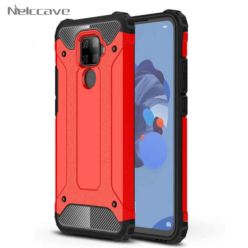 1000 шт Бронированный чехол s для huawei Nova 5T 5i Pro 5 4 4E 3i 3E 2 2S Nova Lite Plus противоударный чехол-гибрид для телефона двухслойный чехол