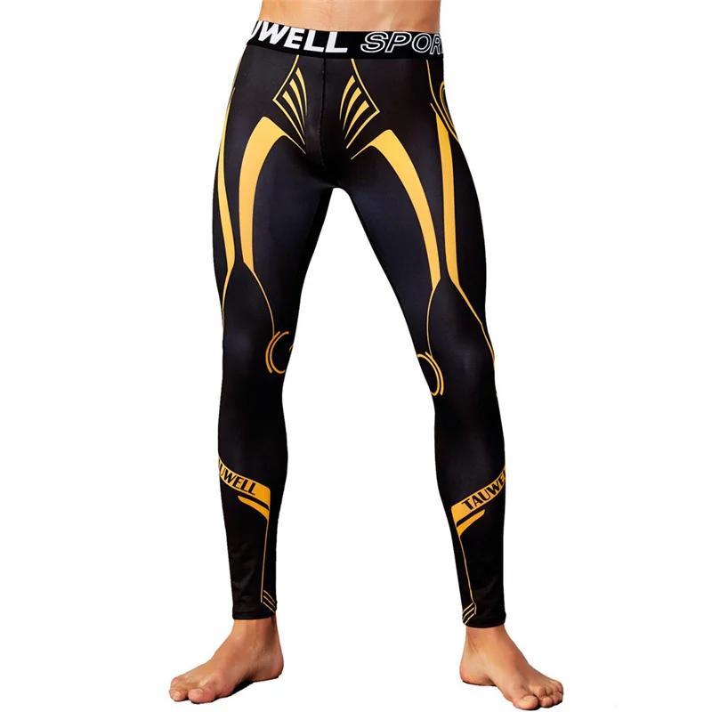 Yellow Sunfree, мужские Модные спортивные штаны для фитнеса, быстросохнущие дышащие колготки, брюки, новинка,, Modis Pantalon Homme - Цвет: Yellow